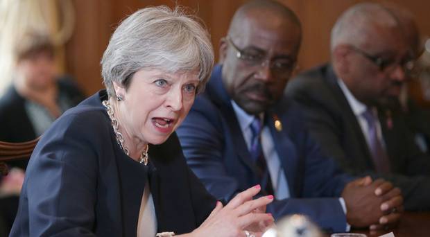 British PM Theresa May apologises to Caribbean leaders over treatment of Windrush generation