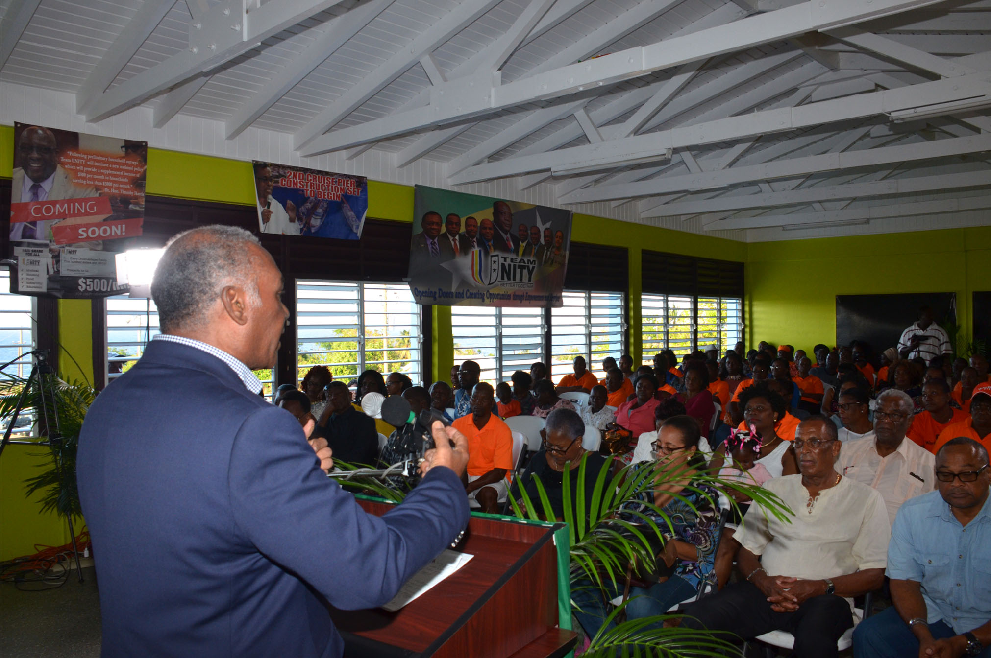 Amory says relationship between Nevis and St. Kitts at its best, thanks to Team Unity