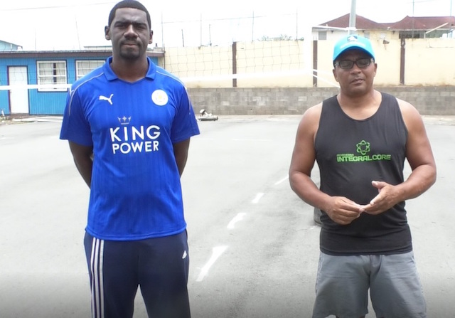 Brazilian Coach Helping To Develop The Sport Of Volley Ball On Nevis