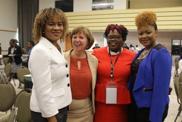 Minister Brandy-Williams returns to Nevis from high-level conference in Trinidad