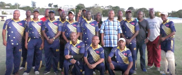 Nevis Wins Leewards Masters’ Tournament in Nail Biter