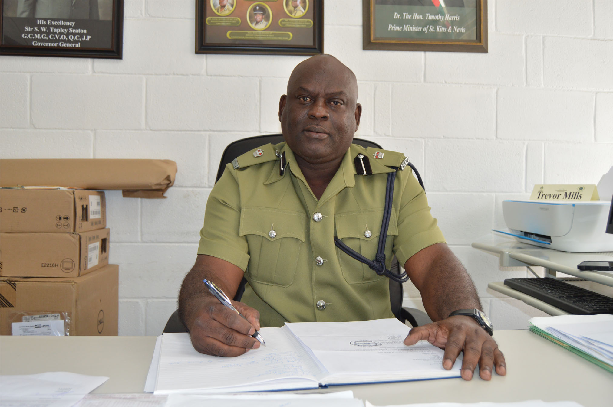PM Harris wants us to succeed in our fight against crime, says Nevis Divisional officer