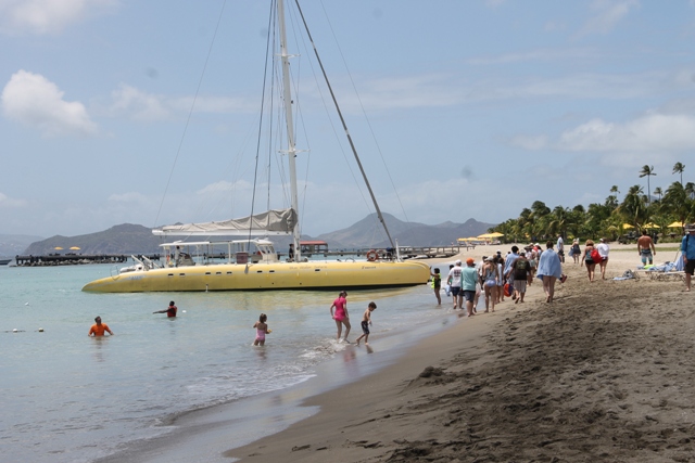 NIA implements safety features at Pinney’s Beach to protect swimmers, boaters   
