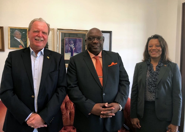 PM Harris Holds Productive Meeting with Ambassador of the Federal Republic of Germany