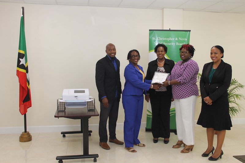 Nevis Ministry of Health receives more equipment from SKN Social Security Board