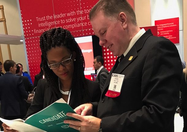 Zahvelisia Claxton at AML conference in Miami 2 – April 2018