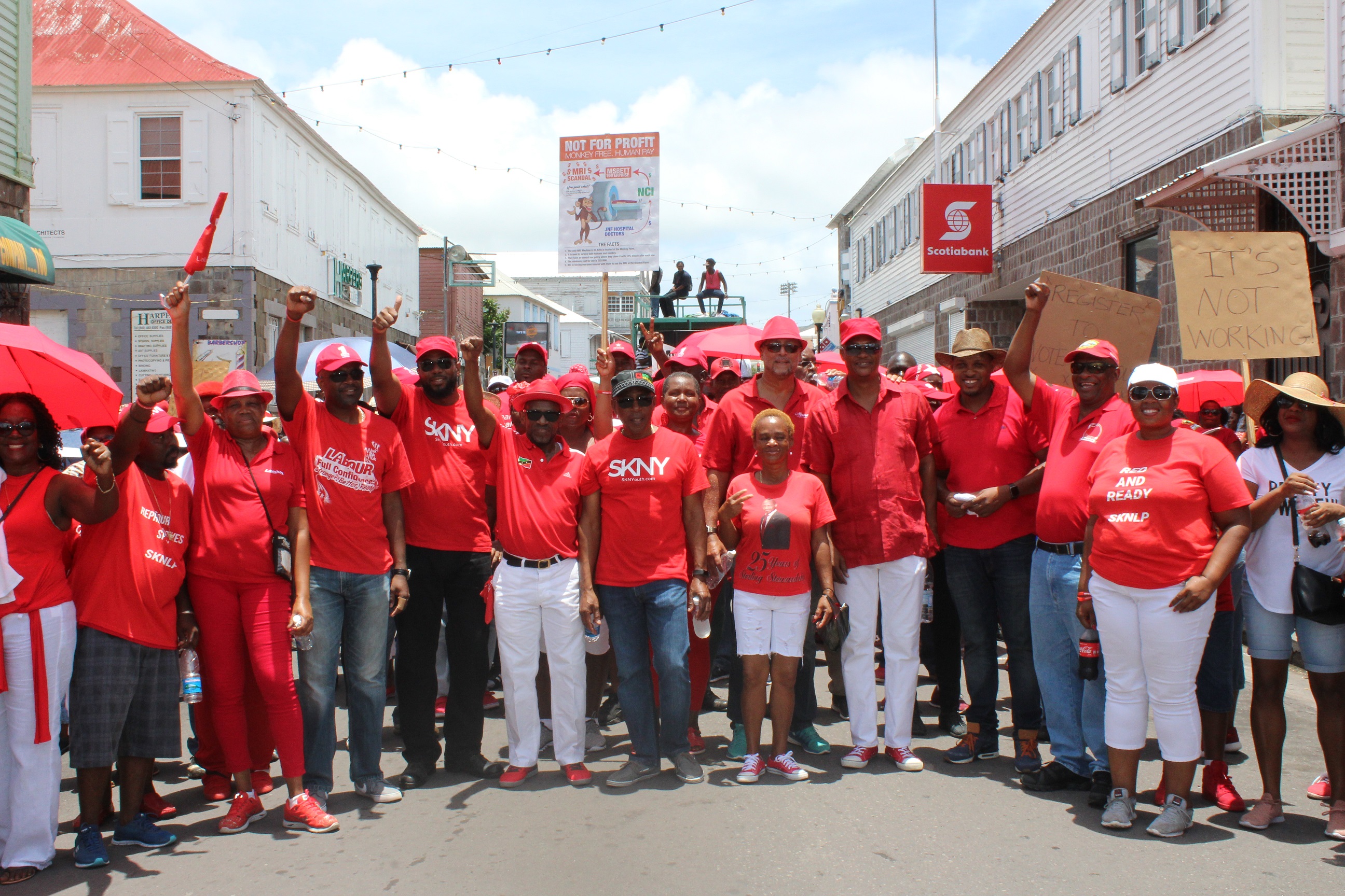 Thousands at 63rd Annual Labour Day March