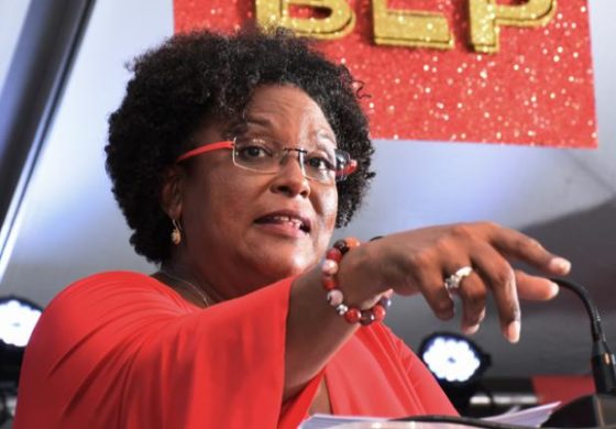 Mia Mottley sworn in as Barbados Prime Minister