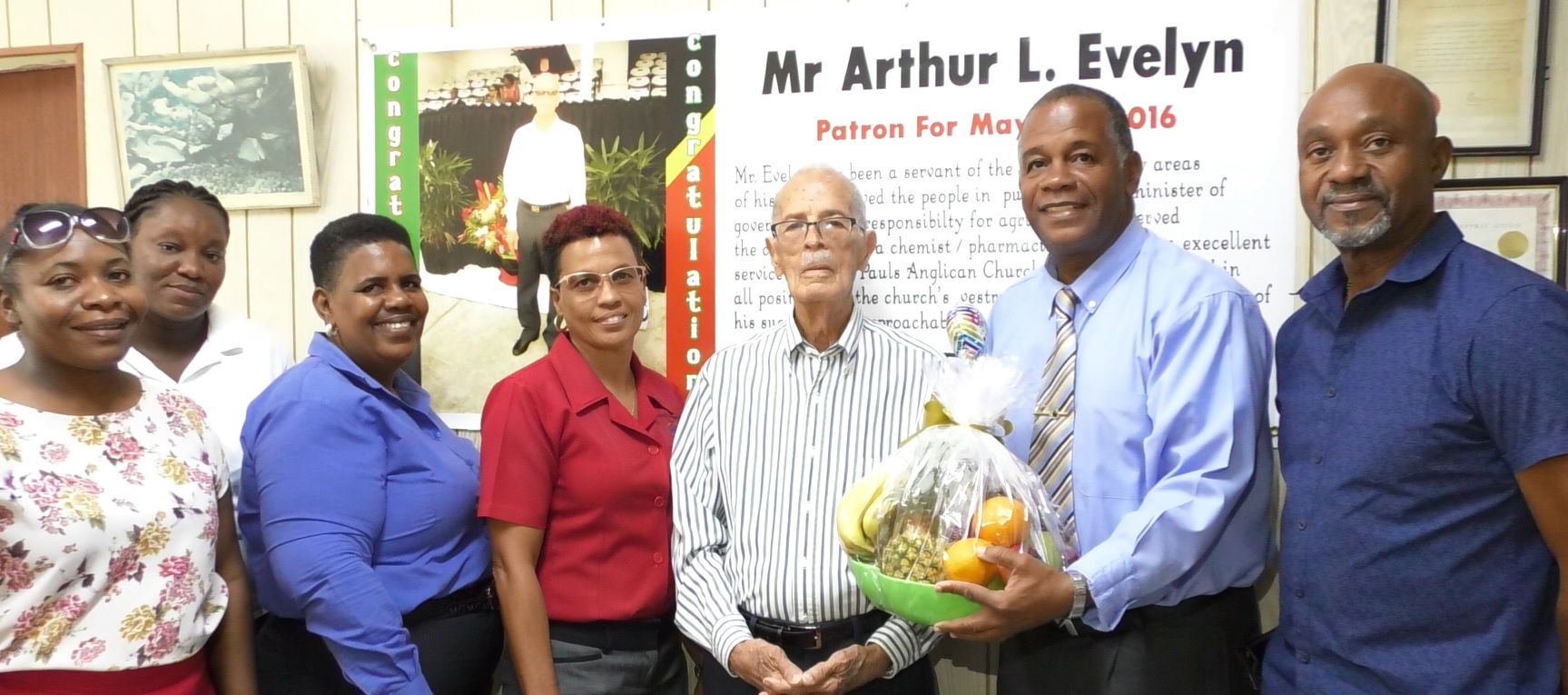 Arthur Evelyn Makes 90