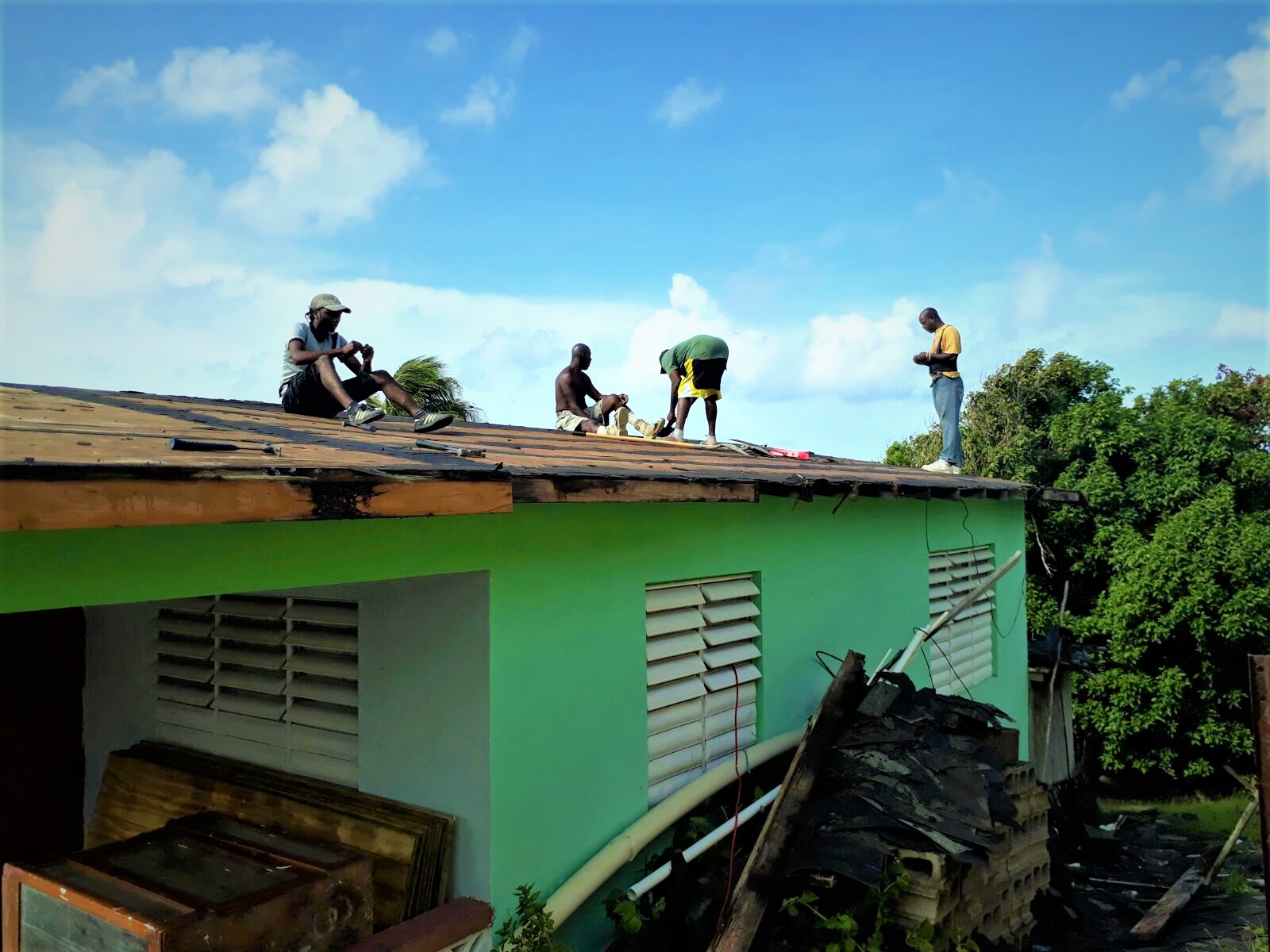 Government Providing Assistance to Homeowners Who Suffered Damages to Roofs In 2017 Atlantic Hurricane Season