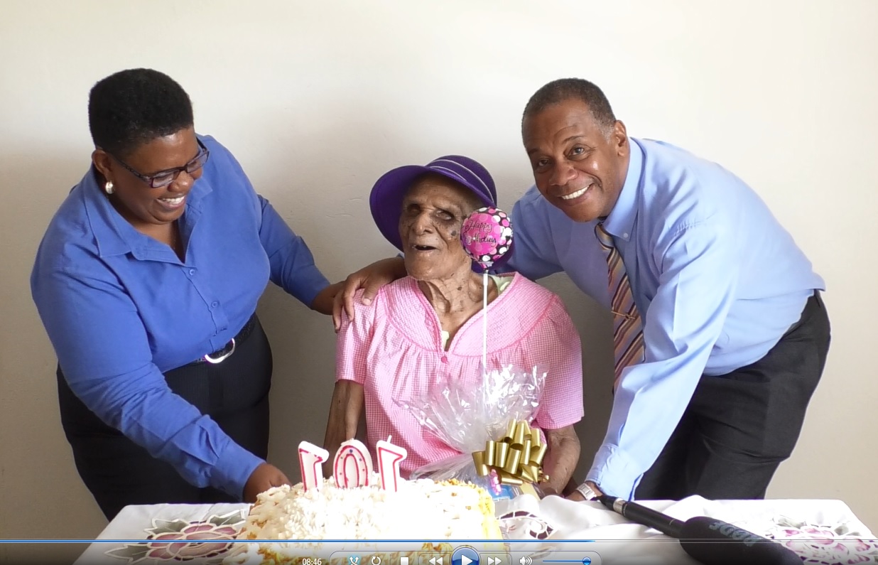 Eileen Smithen Gets To 101 Not Out