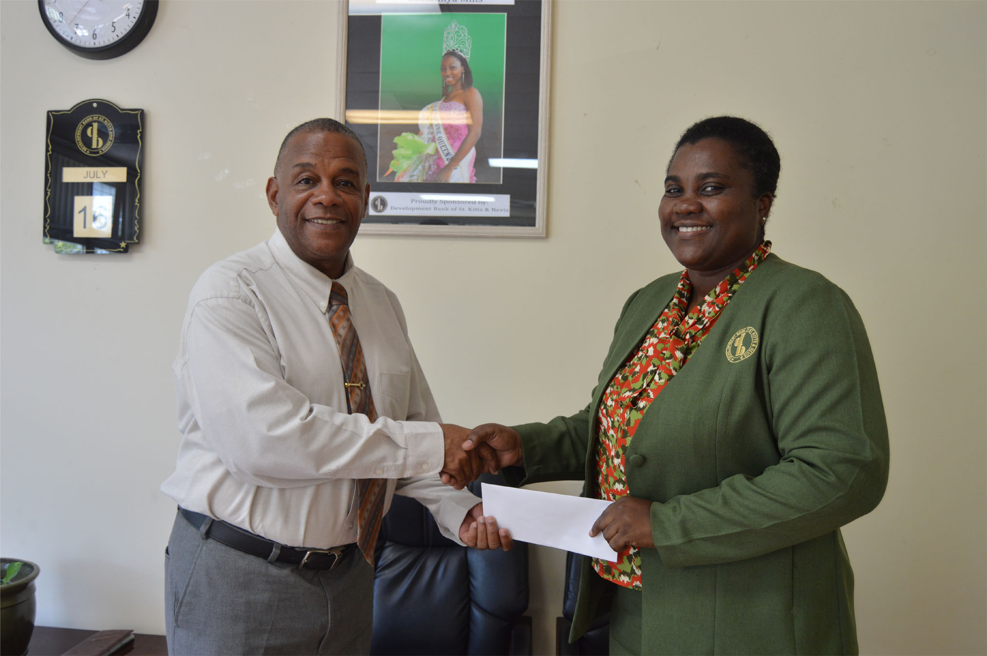 Empire Sports Club thanks Development Bank for sponsoring its Culturama aquatic extravaganza