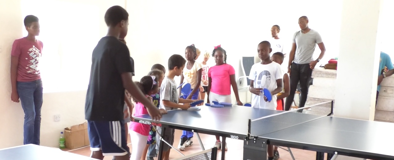 Table Tennis Coaching Clinic Serves Off