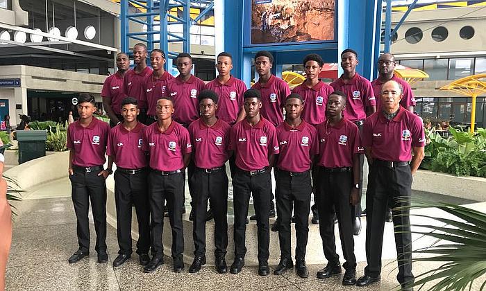 Windies under 15 returns from a winning tour of the UK