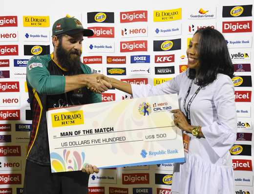 Patriots stun Tallawahs at the death to grab Semi-final spot. Hero CPL Match