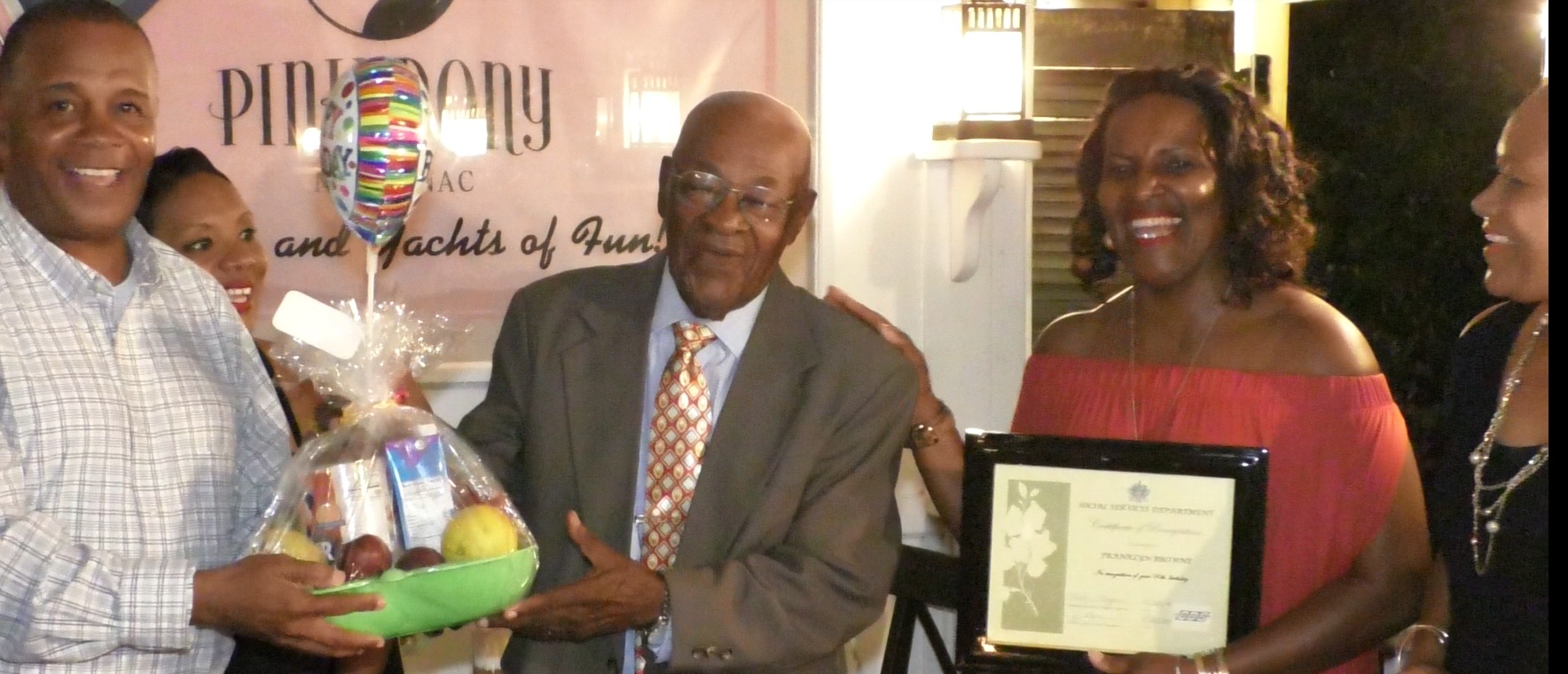 Franklyn Browne Gets To 90