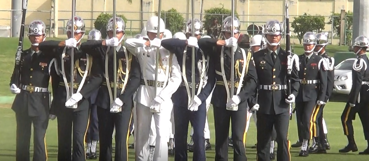 Honour Guard from the Republic Of China/Taiwan Brings Thrills to Independence 35