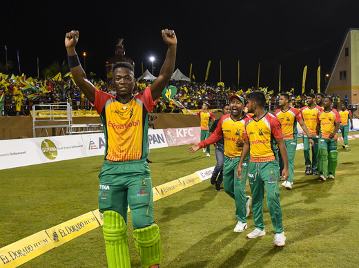 Guyana Amazon Warriors in the final thanks to King hundred. Hero CPL Match Report. 6 October 2019
