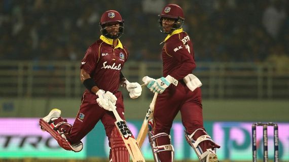 West Indies contrive to tie after Hope, Hetmeyer heroics