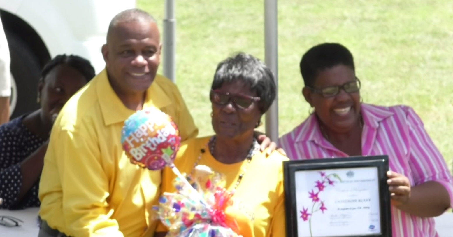 Katherine Blake Celebrates On Day Of Seniors March