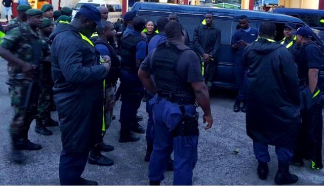 RSCNPF Tactical Unit Committed To Removing Drugs, Firearms, Ammunition from Our Communities