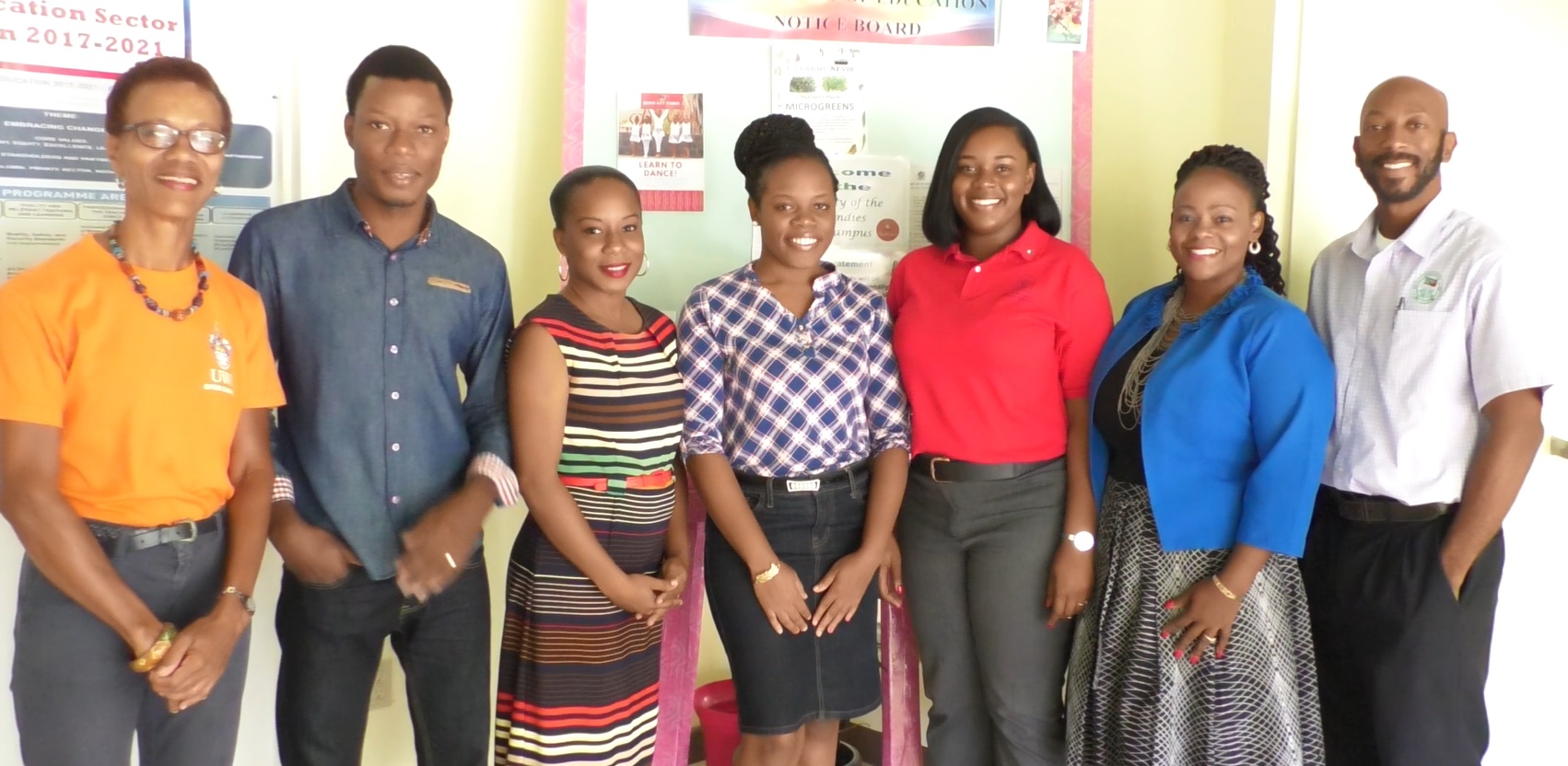 UWI Nevis Site Students Excel