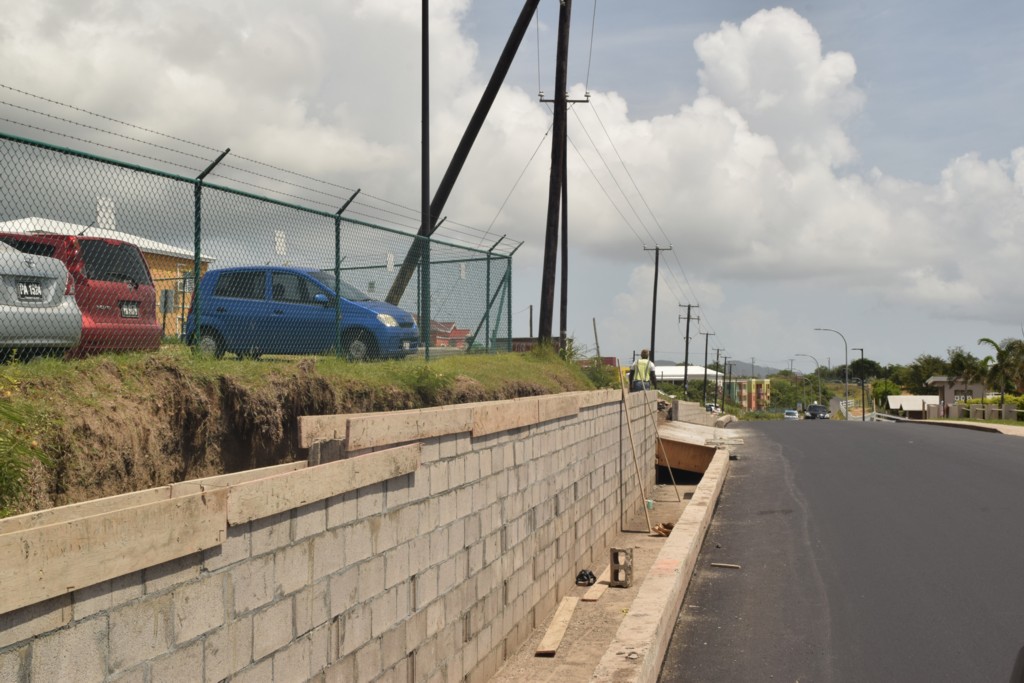 Phase One of Road Rehabilitation Project in St Kitts Almost Complete