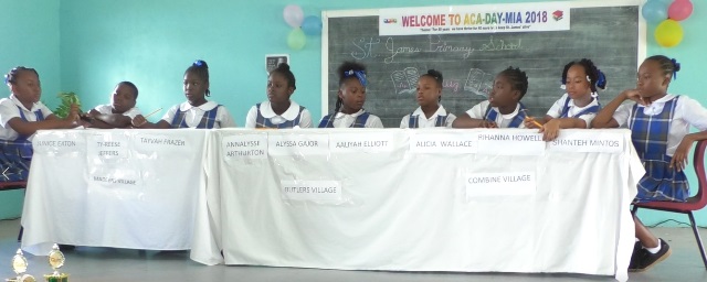 St. James’ Primary Hosts ACA-Day-MIA 2018