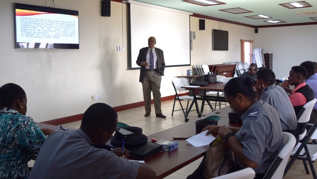 Police Officers Receive Training in National, Regional and International Security