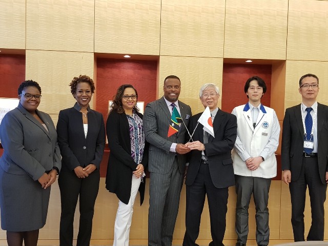 SKN Foreign Minister Brantley visits Japan’s National Museum of Emerging Science and Innovation