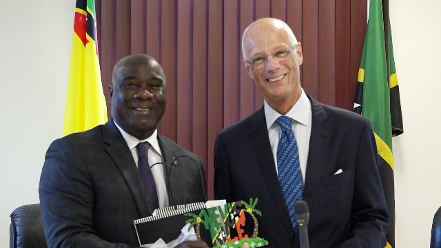 New Chilean Ambassador to SKN pays courtesy call on Nevis Deputy Premier Jeffers