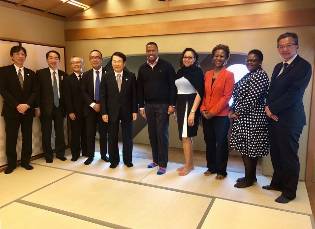 Minister Brantley concludes invitation programme to Japan with high-level meetings
