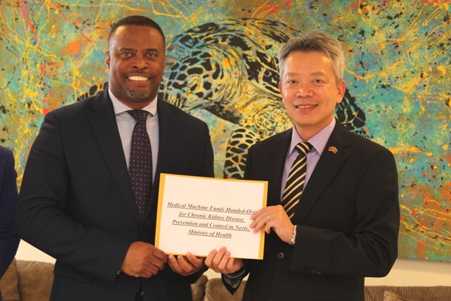 Republic of China (Taiwan) donates US$167,000 to NIA to purchase hemodialysis machines