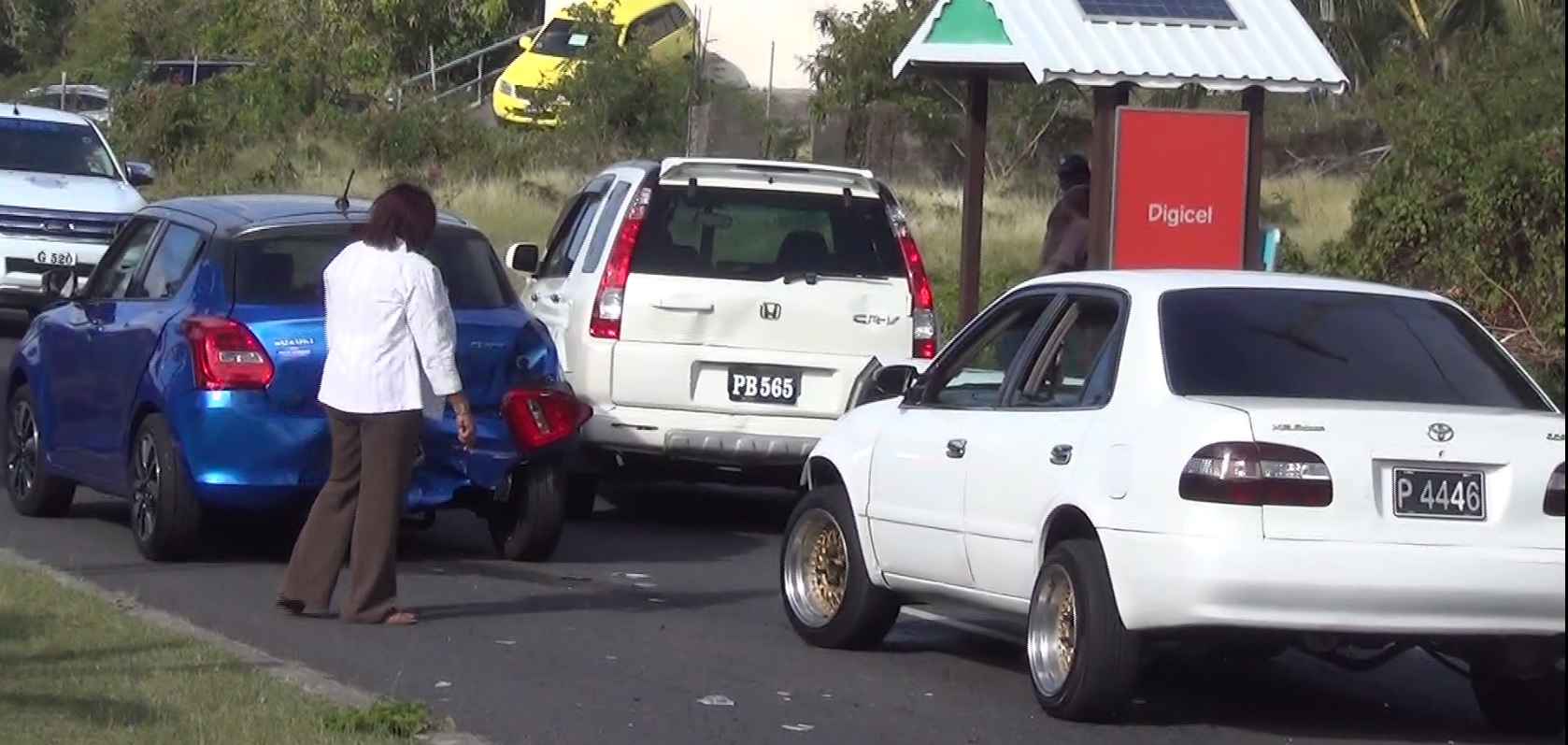 Three Way Accident