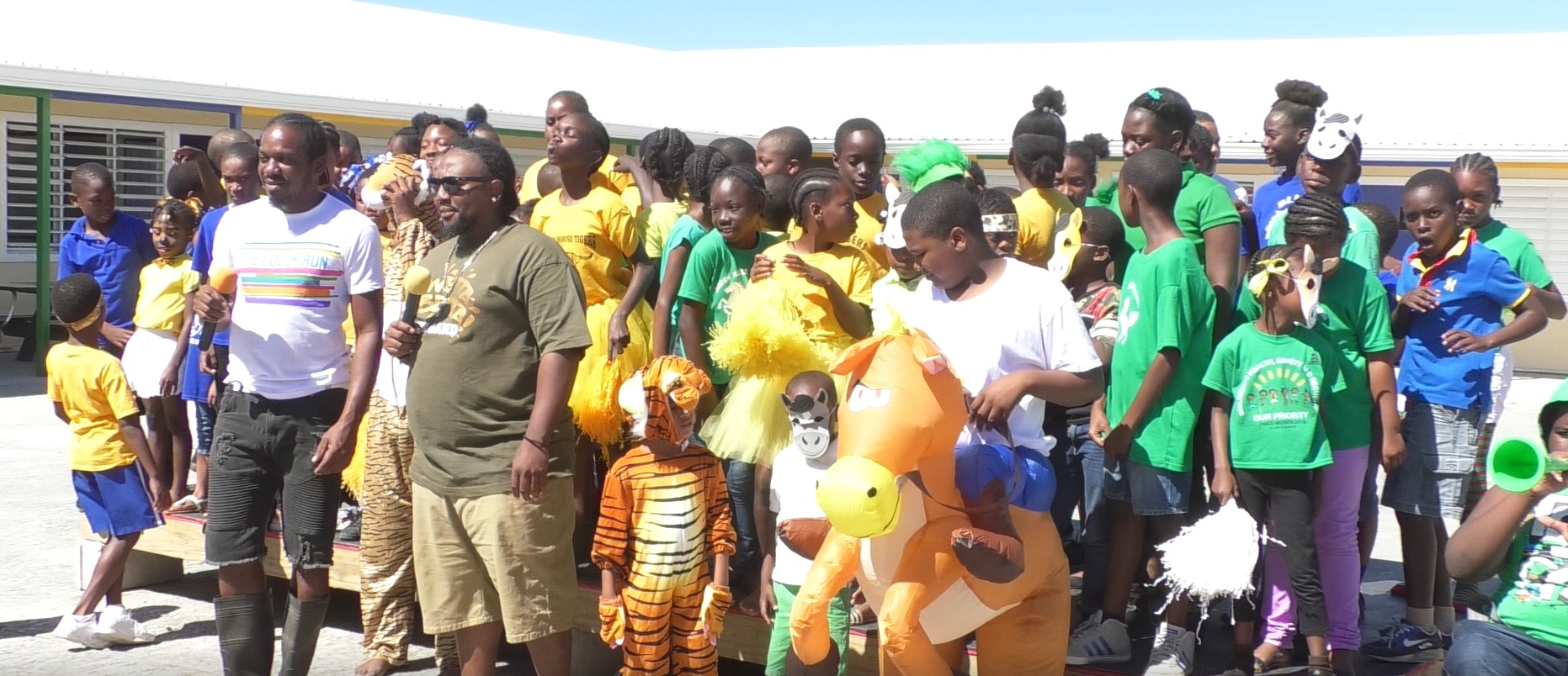 The VOJN Primary school recently hosted a historic first.