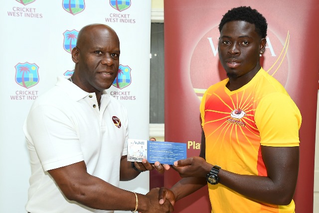 Leewards Players Receive Health Insurance Cards