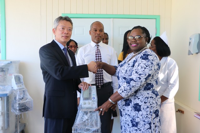 Republic of China (Taiwan) donates medical equipment and supplies to Nevis’ Alexandra Hospital