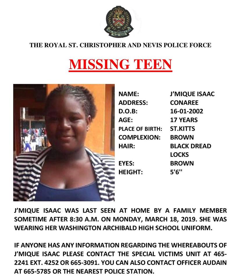 MISSING TEEN