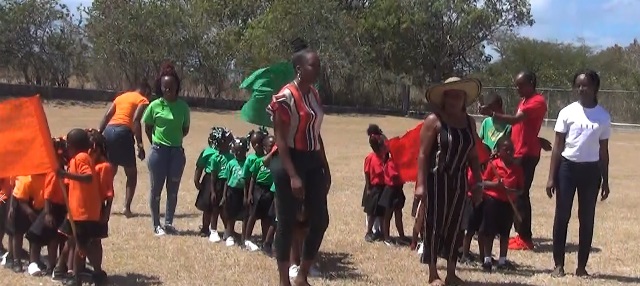 Red house storms to victory at Inez France Pre School