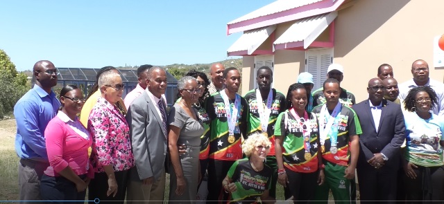 Nevisian Olympic Stars Celebrated In a Big Way