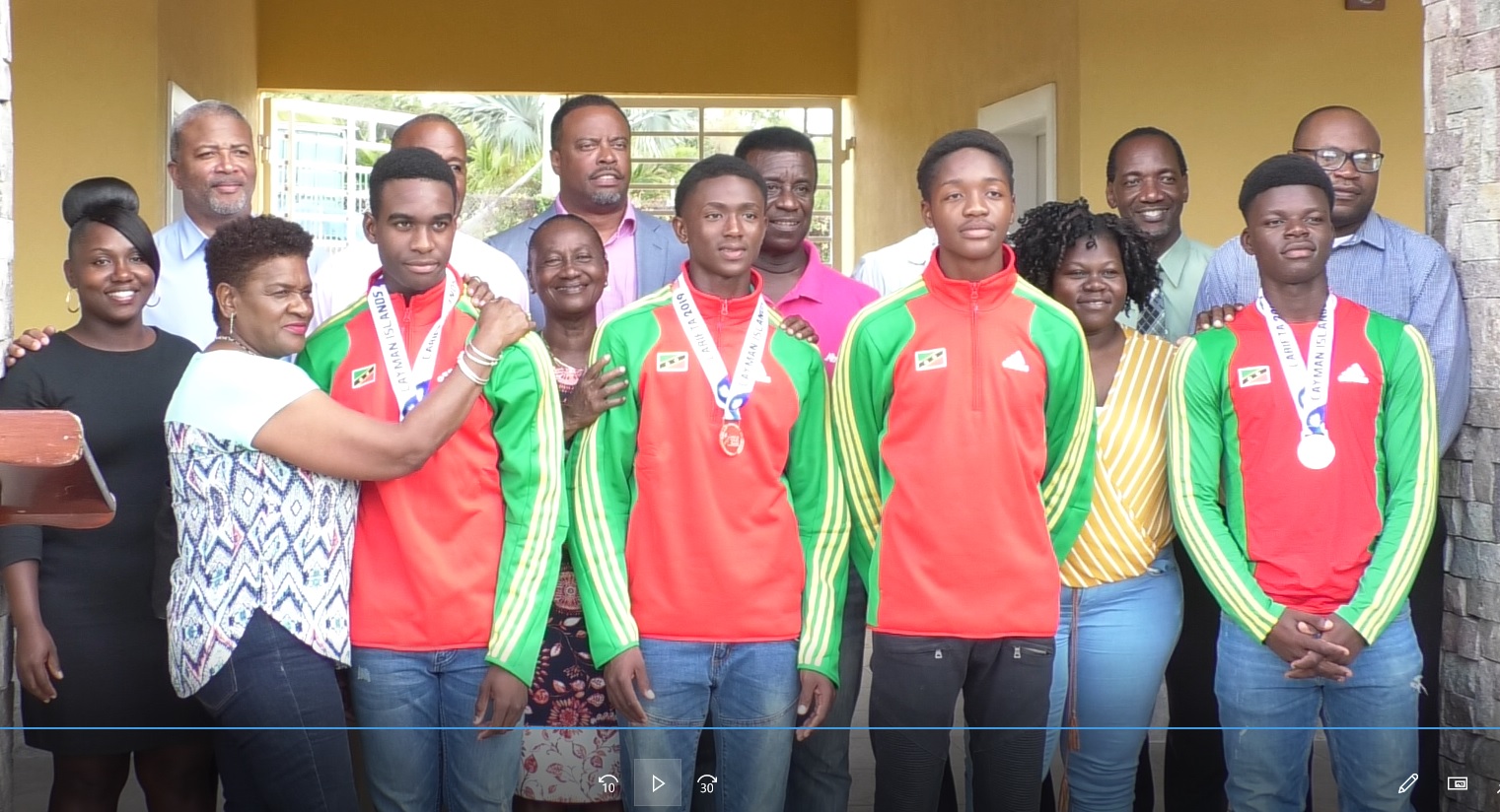 Nevisian Carifta Athletes Saluted