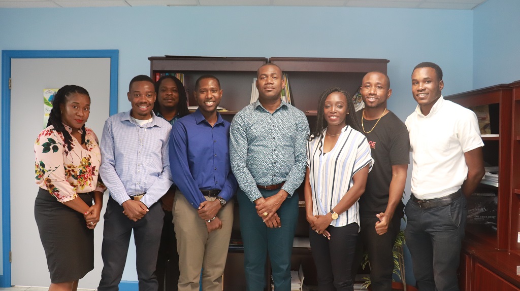 Deputy PM Richards Welcomes New CARICOM Youth Ambassador and Support Members