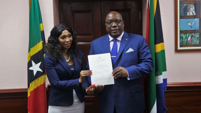 St. Kitts and Nevis’ Prime Minister Welcomes Deeper Bilateral Cooperation with the Government of South Africa
