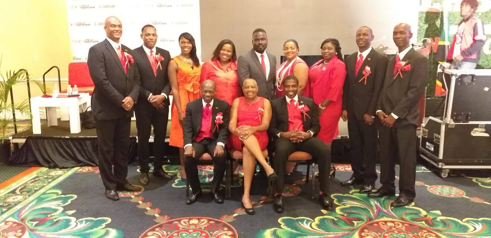 Former prime minister Denzil Douglas re-elected unopposed as Labour Party leader at 87th conference