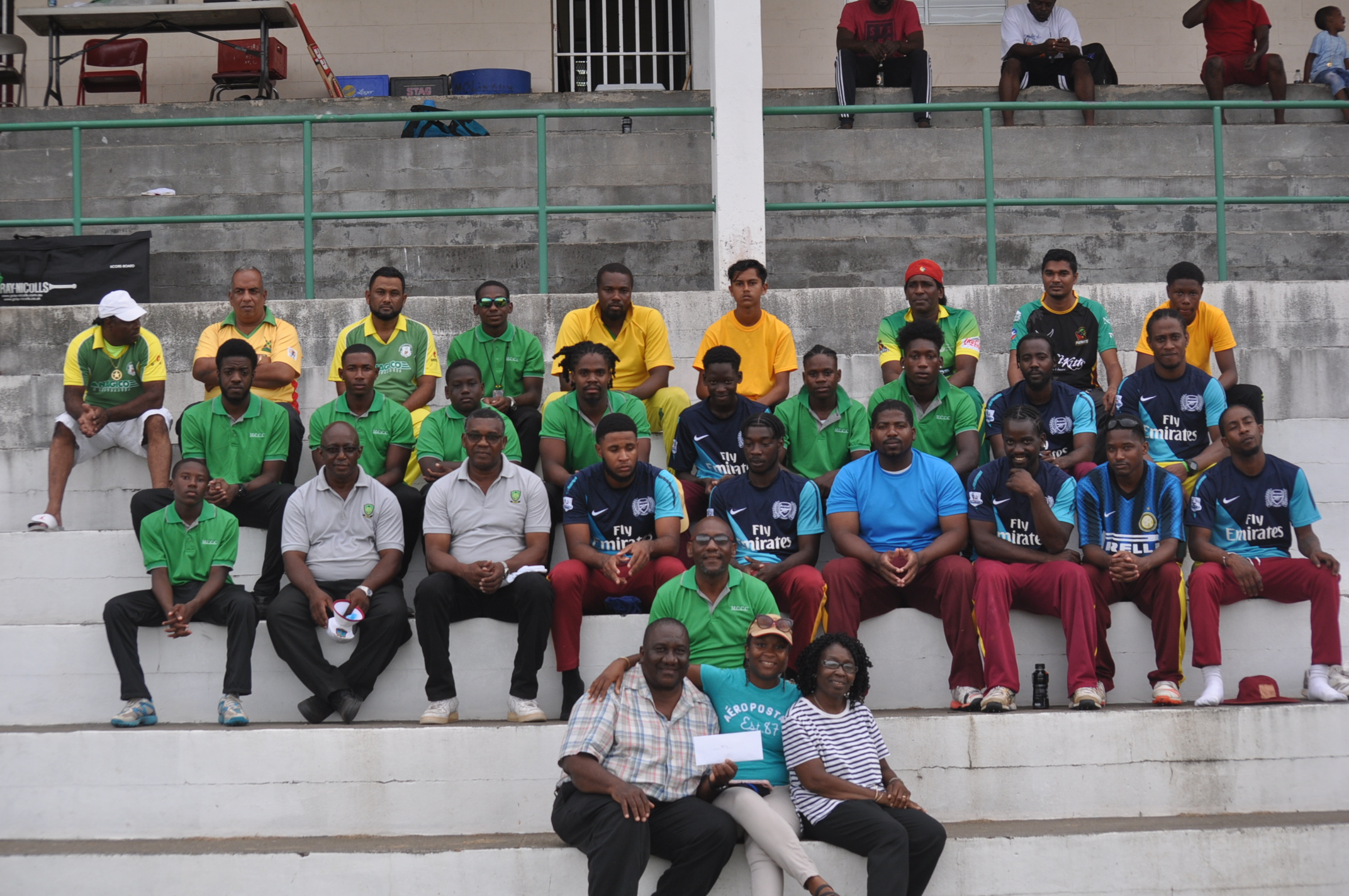 Three cricket clubs donate $1500 to assist Kareem