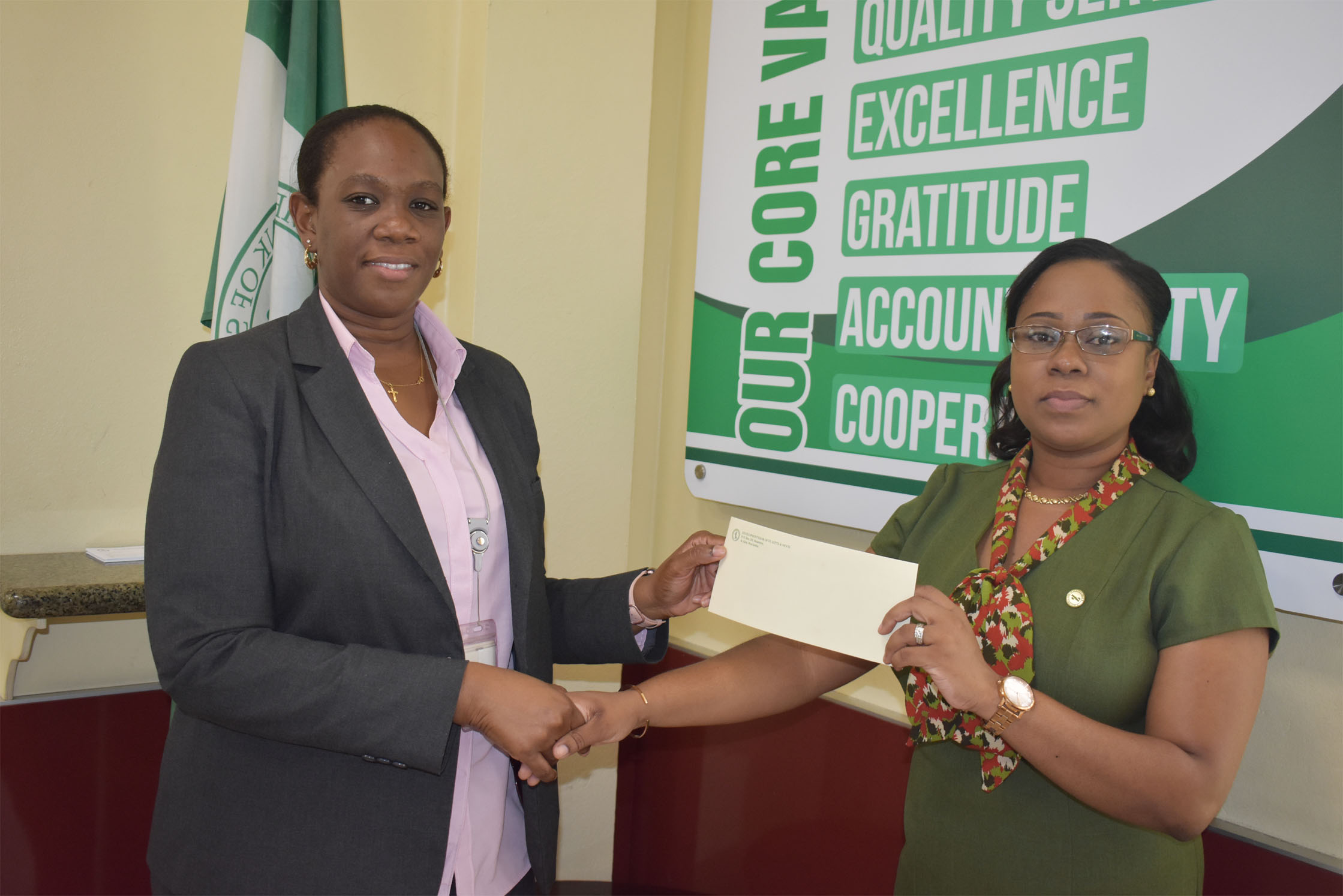 Old Girls’ School repairs: Development Bank makes a monetary contribution