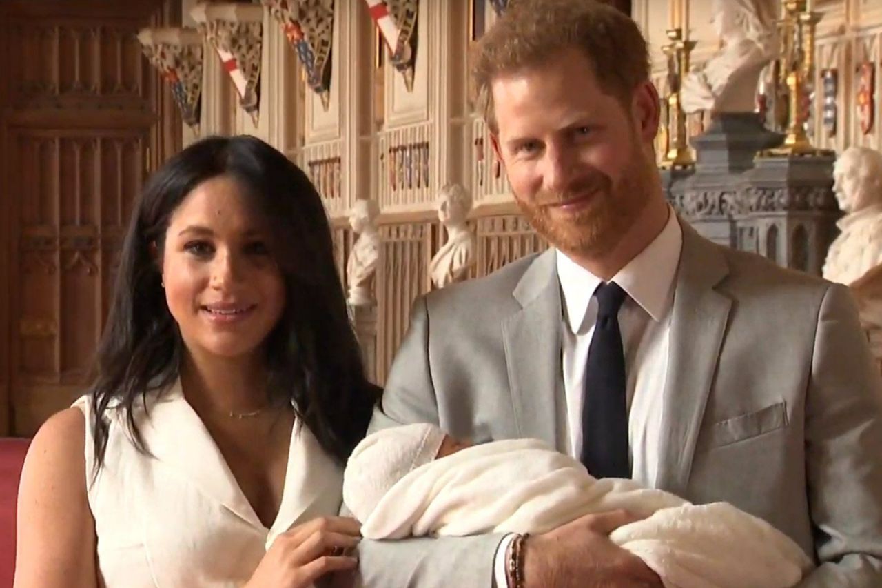 Royal baby name: Prince Harry and Meghan Markle reveal their son is to be named Archie Harrison Mountbatten-Windsor