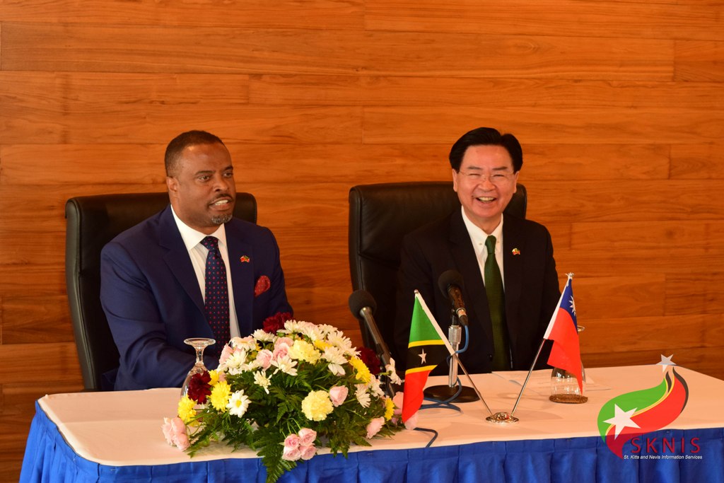 Republic of China’s (ROC) Foreign Minister Pays Official Visit to St. Kitts and Nevis