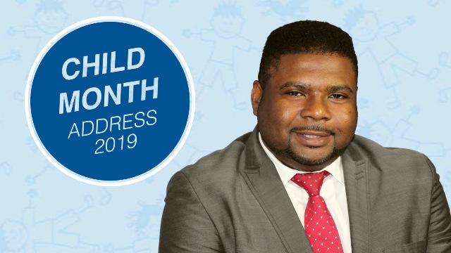 Nevis’ Junior Education Minister Liburd delivers address to mark Child Month 2019
