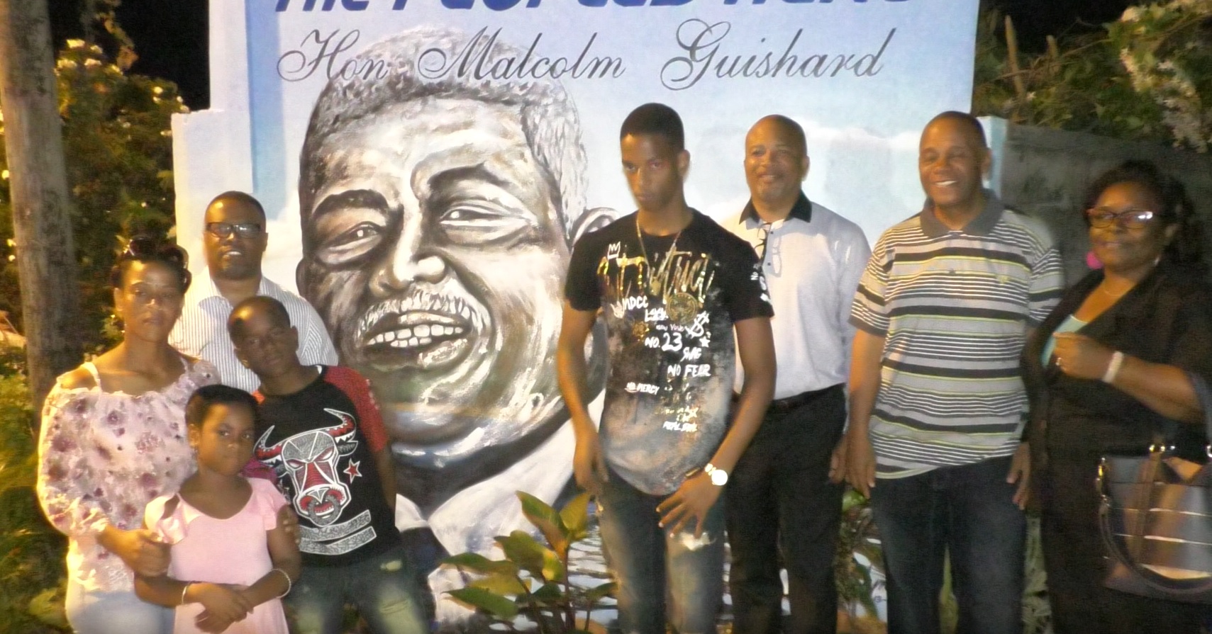 Portrait of Malcolm Guishard Unveiled